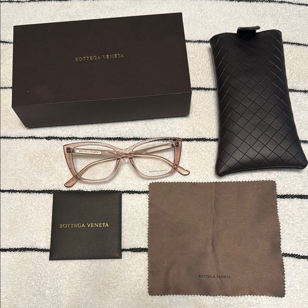 Brand New Bottega Veneta Pink Women's Glasses